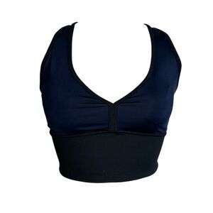 La Senza Navy and Black Sports Bra